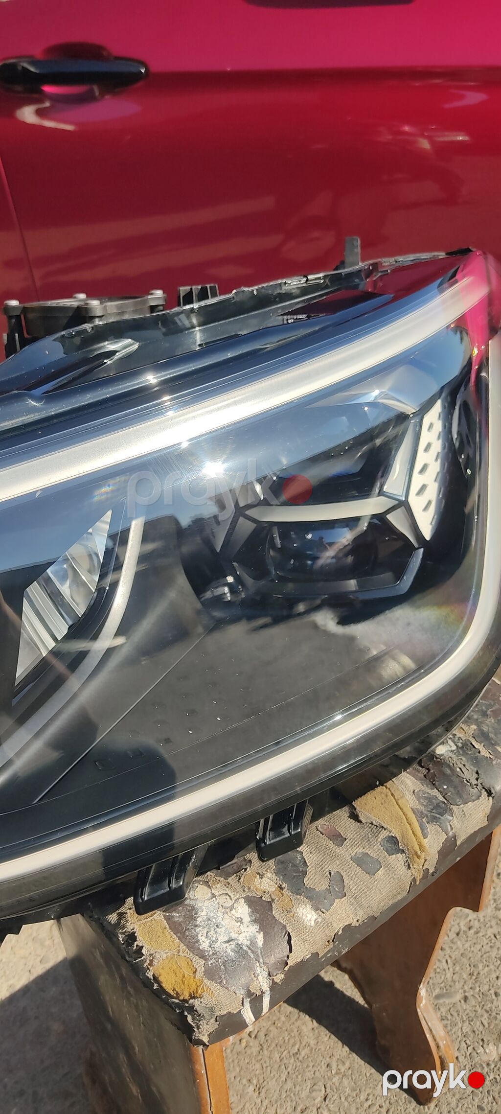Volkswagen İD 6 “Iq.lıght” LED faralarının təmiri və detalları — Avtomobil işığı, Bakı (2)