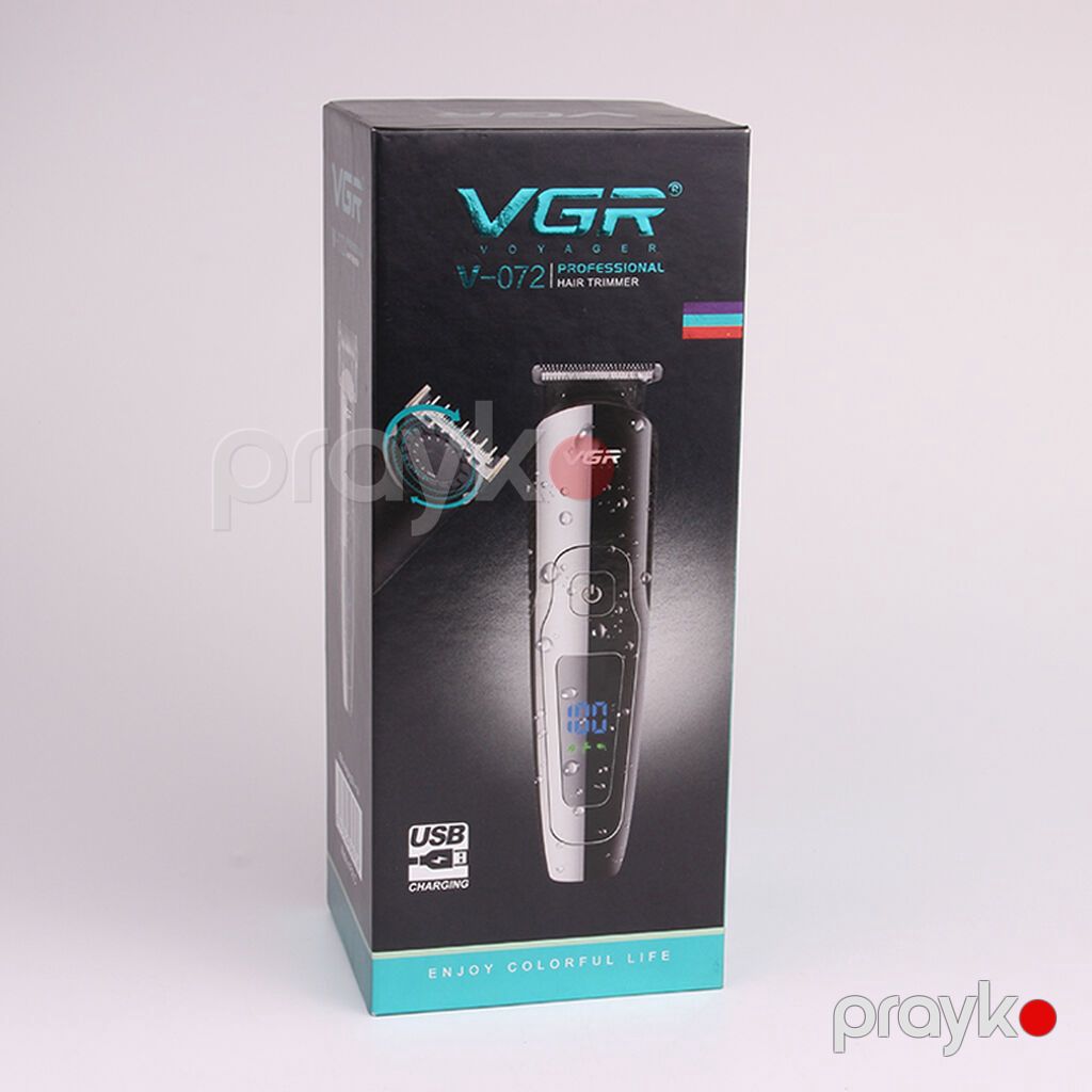 Saqqal üçün trimmer VGR 072 1-10mm 1200mAh 2 sürət Bütün — Saç kəsmə maşınları, Bakı (3)