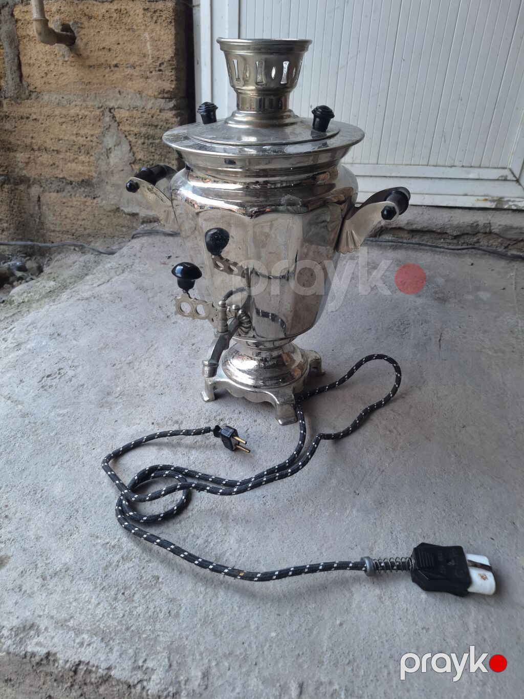 İşlənmiş Elektrik Samovar, 4 l, Ünvandan götürmə — Samovarlar, Gəncə (2)