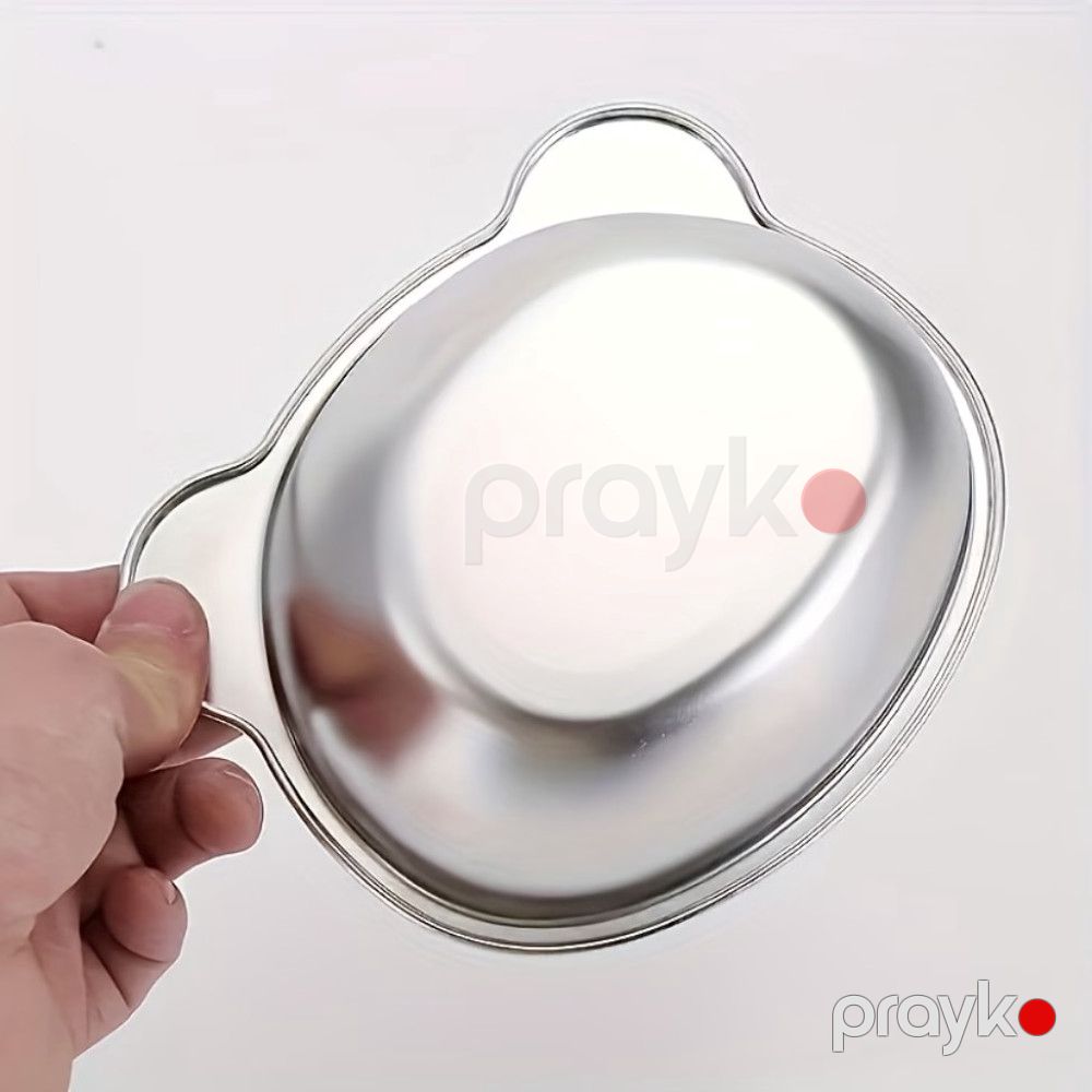 Yem və su qabı pişiklər üçün PB92, gümüşü — Mallar, Bakı (3)