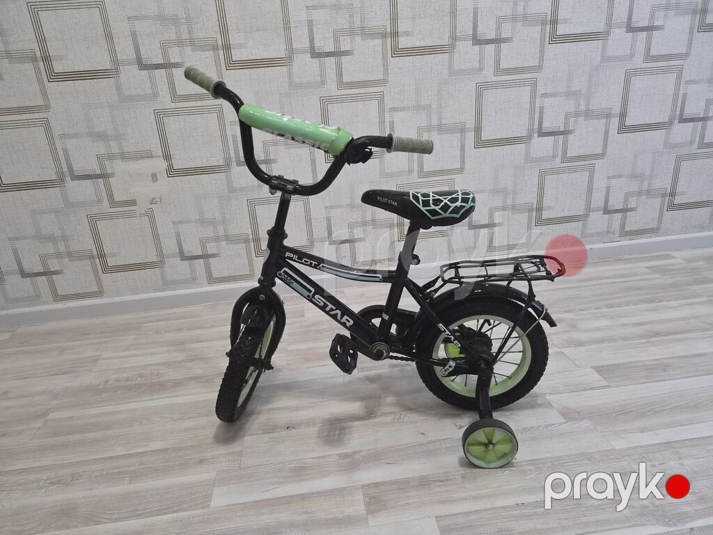 Uşaq velosipedi və skuter dəsti - Velosiped: Pilot Star uşaq modeli — Uşaq velosipedləri, Masazır (2)