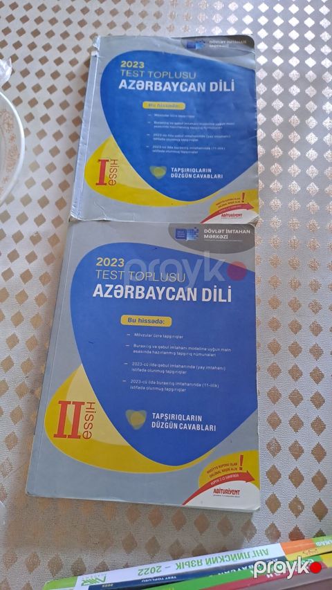 Azərbaycan dili kitabi dim. ikisi birlikde 7 manat — Bakı