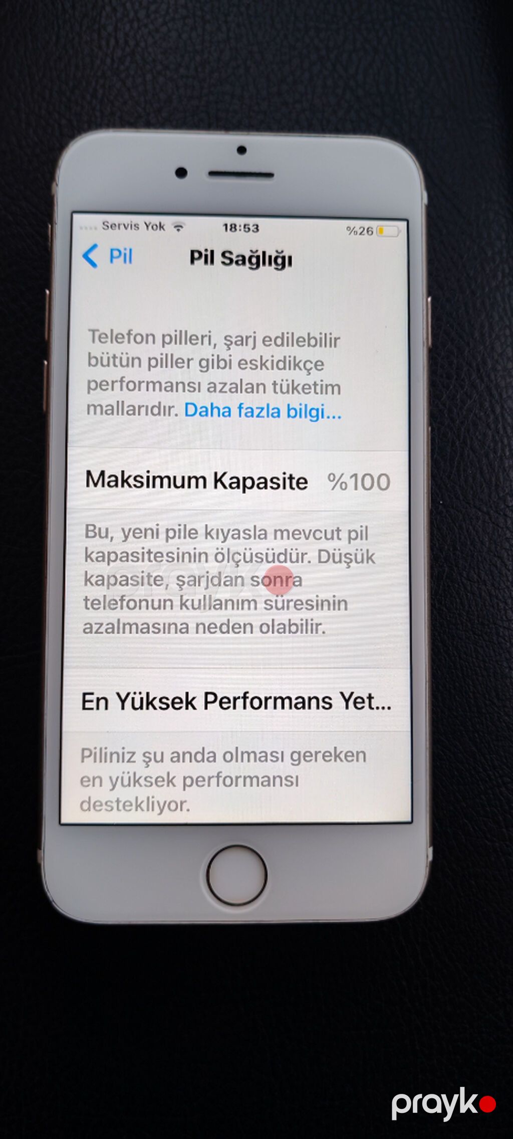 IPhone 7, 128 GB, Matte Gold, Barmaq izi — Apple iPhone, Kürdəmir (7)