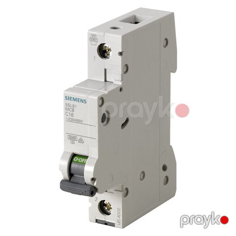 Sıemens avtomat açar 5SL 6116 - 7 c 16 6KA