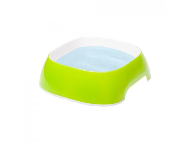 Ferplast Glam S Acid Green itlər və pişiklər üçün plastik qab, 15 x 13.5 x 5 sm, 0.4 l — Bakı