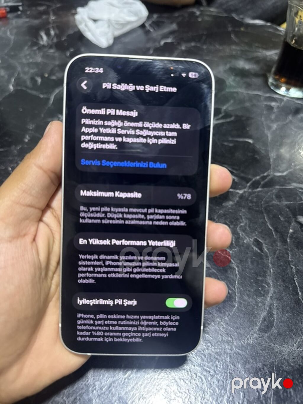 IPhone 13, Ağ, Simsiz şarj, Face ID, Sənədlərlə — Apple iPhone, Bakı (5)