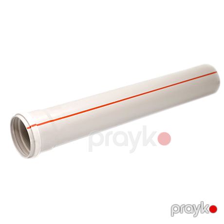 Alfa kanalizasiya borusu (narıncı) 75 - 1,8 MM*0,5 m