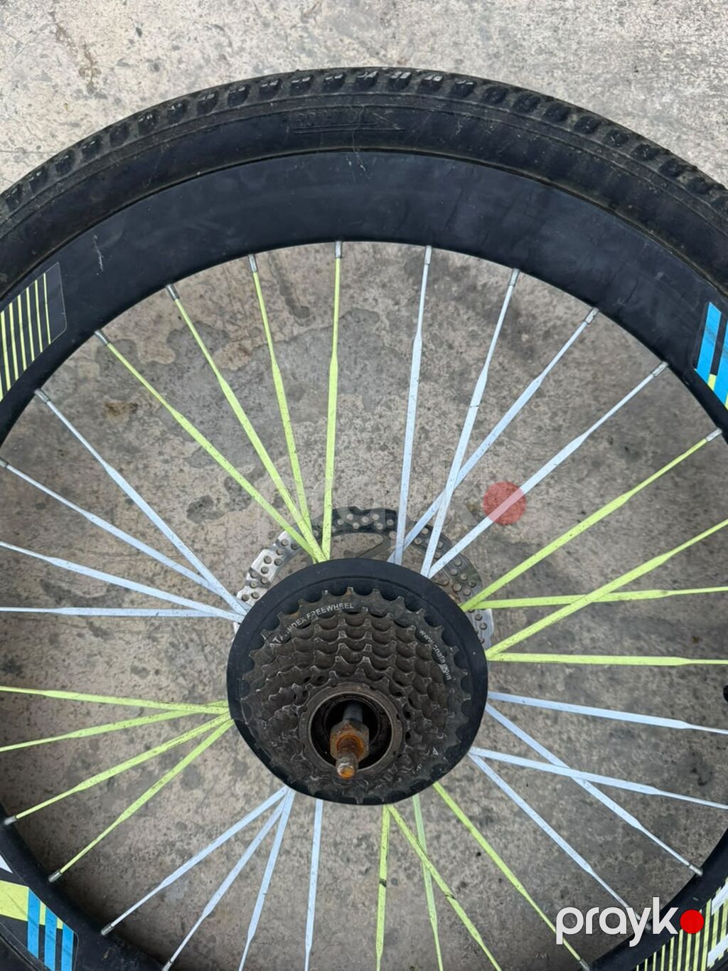Time velosiped ehtiyyat hissələri təkir ilə birlikdə verilir MTB ön — Ehtiyat hissələri və aksesuarlar, Quba (9)