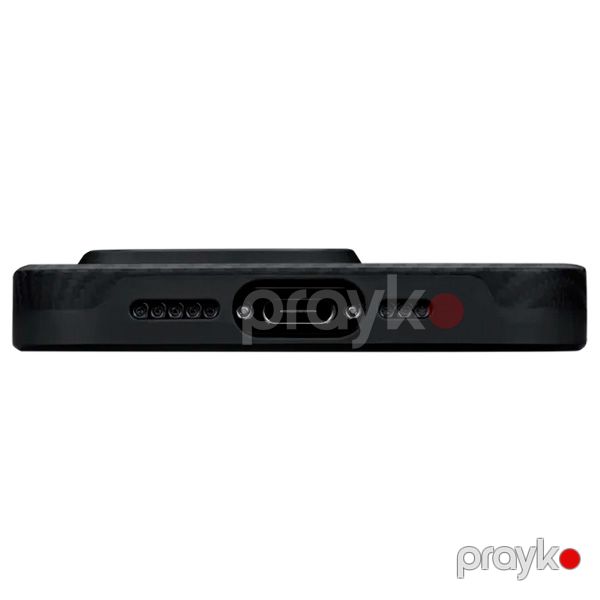 Pitaka MagEZ Case Pro 4 for iPhone15 Pro 6.1" Black/Grey (Twill) — Mallar, Bakı (3)