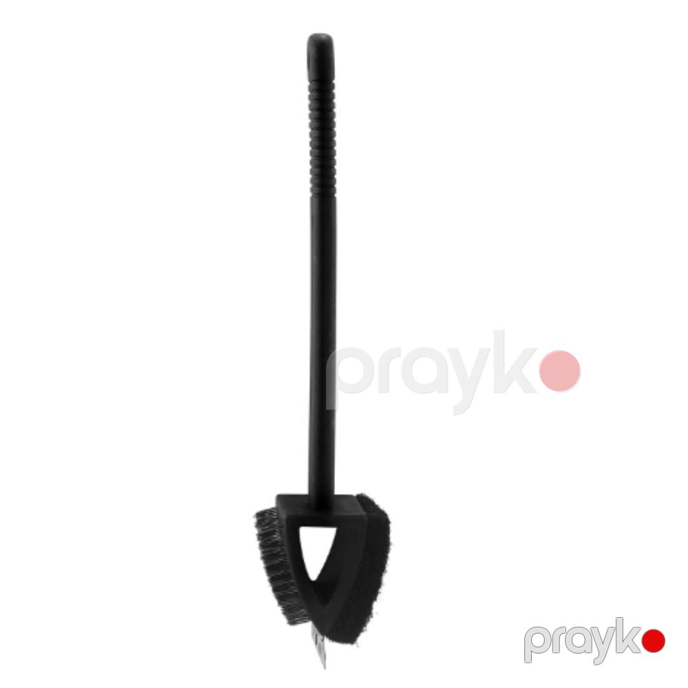 Manqal təmizləyən fırça 3-in-1, metal telli, skrabber və süngər ilə — Mallar, Bakı (2)