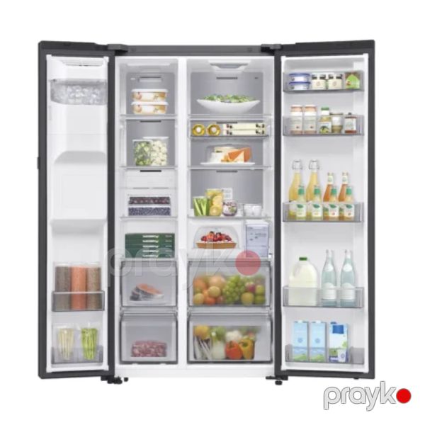 Soyuducu Samsung RS80F65J1F Black — Soyuducular, Bakı (2)