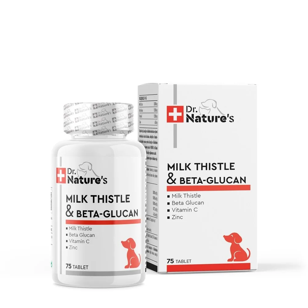 Dr.Natures İt Südü Tikanqal və Beta Qlükan Qaraciyər Dəstək Əlavəsi, 75 Tablet — Bakı