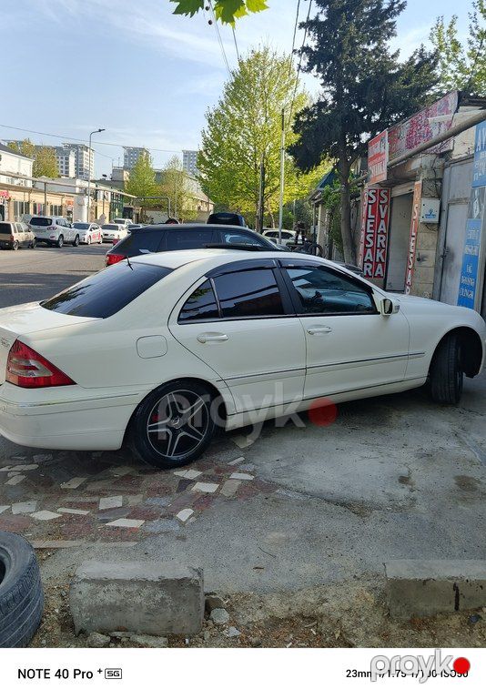 Mercedes C 240, 2.6 L, 2002 il, 390 000 km — Avtomobillər, Bakı (4)