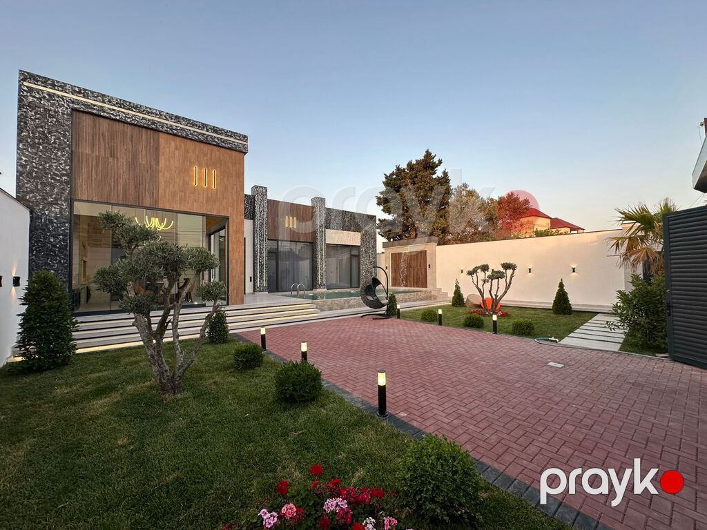 Satılır 5 otaqlı həyət evi/bağ evi 220 m² — Ev, villa, Bakı (5)