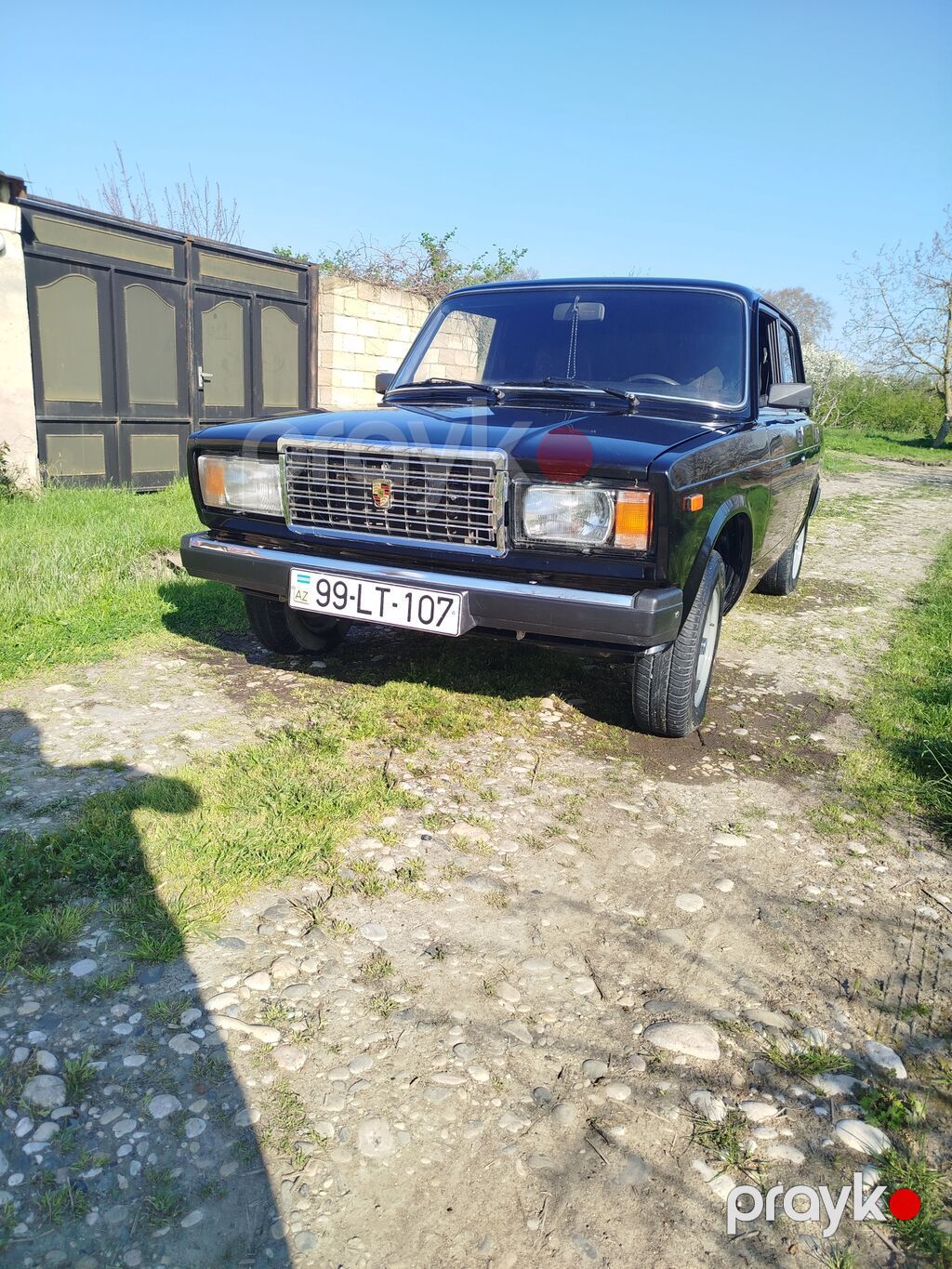 Lada 2107, qara rəng, sedan kuzov. Texniki xüsusiyyətlər — Avtomobillər, Xaçmaz (7)