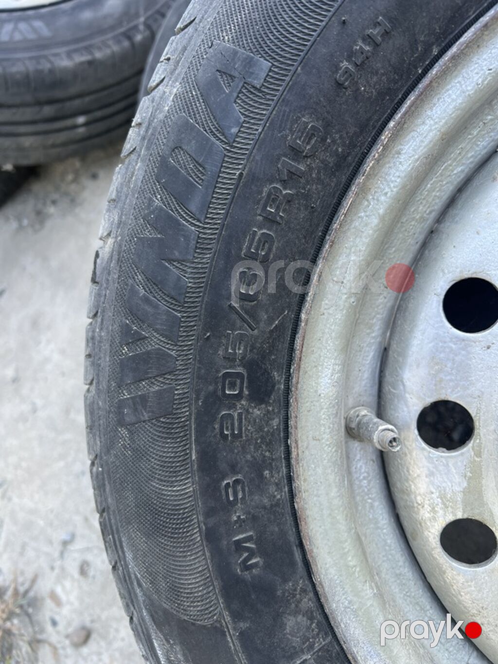İşlənmiş Disk təkər QAZ 205 / 65 / R 15, 5 Boltlu — Diskləri, Mingəçevir (4)