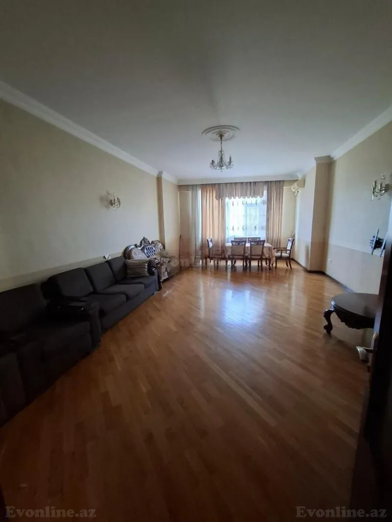 Kirayə verilir 3 otaqlı Mənzil Yeni tikili 140 m² Bakı, Nəsimi r — İlham Bəy — Apartment