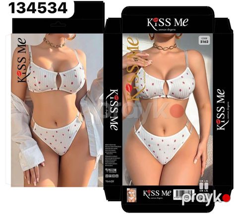 Büsthalter və tuman dəsti, ağ, poliester, ölçü One size — Bakı