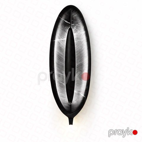 Divar lampası W336 qara 40X15 LED 4000K