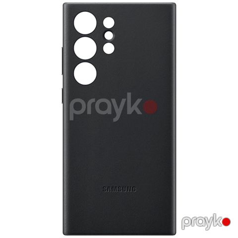 Samsung Galaxy S23 Ultra Leather Case Brown — Bakı