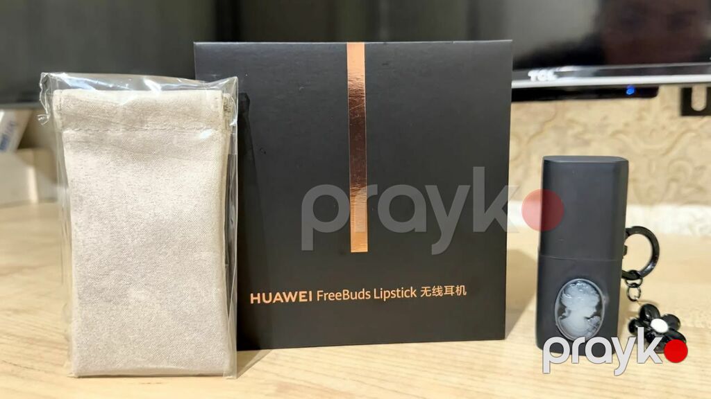 İşlənmiş Simsiz (Bluetooth) Qulaqcıqlar, Huawei, rəng - Qırmızı — Qulaqcıqlar, Masazır (3)