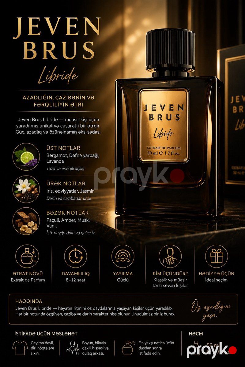 Jeven Brus Libido ətri — Gözəllik və səhiyyə, Bakı (2)