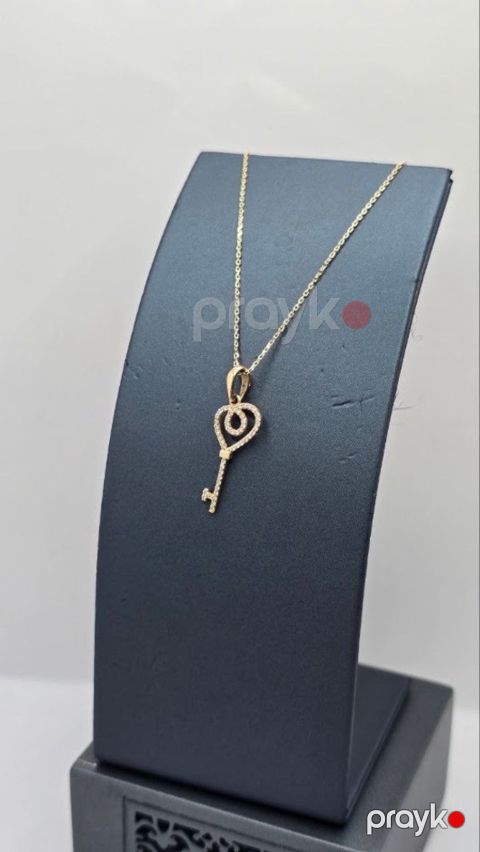Boyunbağı 585 əyarlı qızıl 44 sm — Bakı