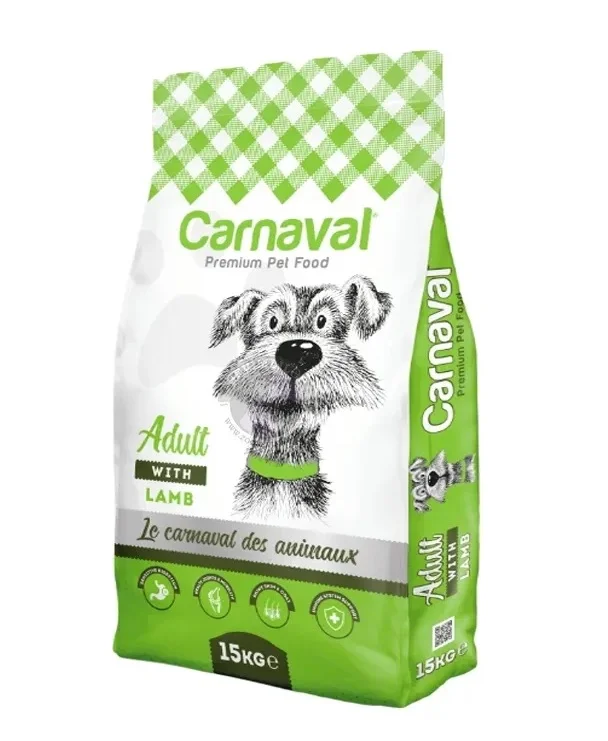 Carnaval Premium Adult Dog With Lamb, yetkin itlər üçün premium quru yem, quzu ilə (çəki ilə) — Bakı