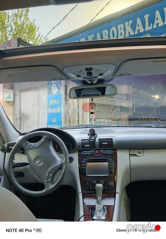 Mercedes C 240, 2.6 L, 2002 il, 390 000 km — Avtomobillər, Bakı (2)