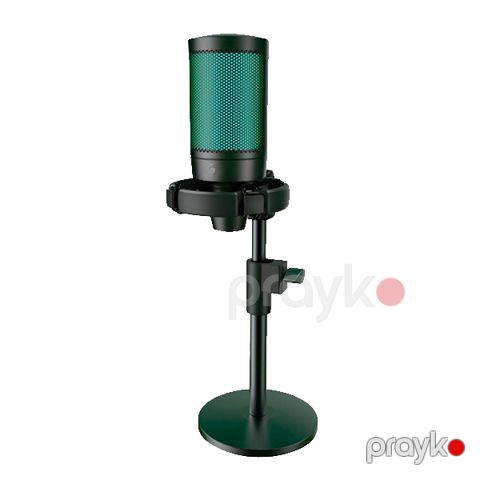 Porodo Gaming Professional RGB Condenser Microphone with Extension Stand Black — Bakı