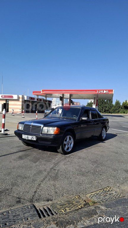 Mercedes 190, 2.0 L, 1990 il, 164 000 km — Avtomobillər, Bakı (4)
