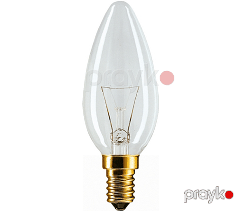 Phılıps lampa sadə 60W E14 230V B35