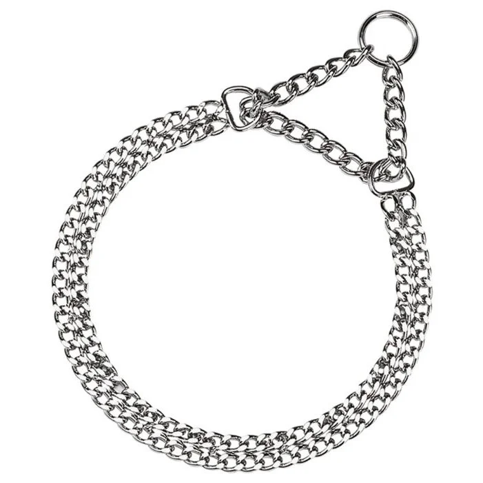 Ferplast Chrome CSS5570 İtlər üçün Metal Boğucu Yaxalıq, 36×46 sm — Bakı