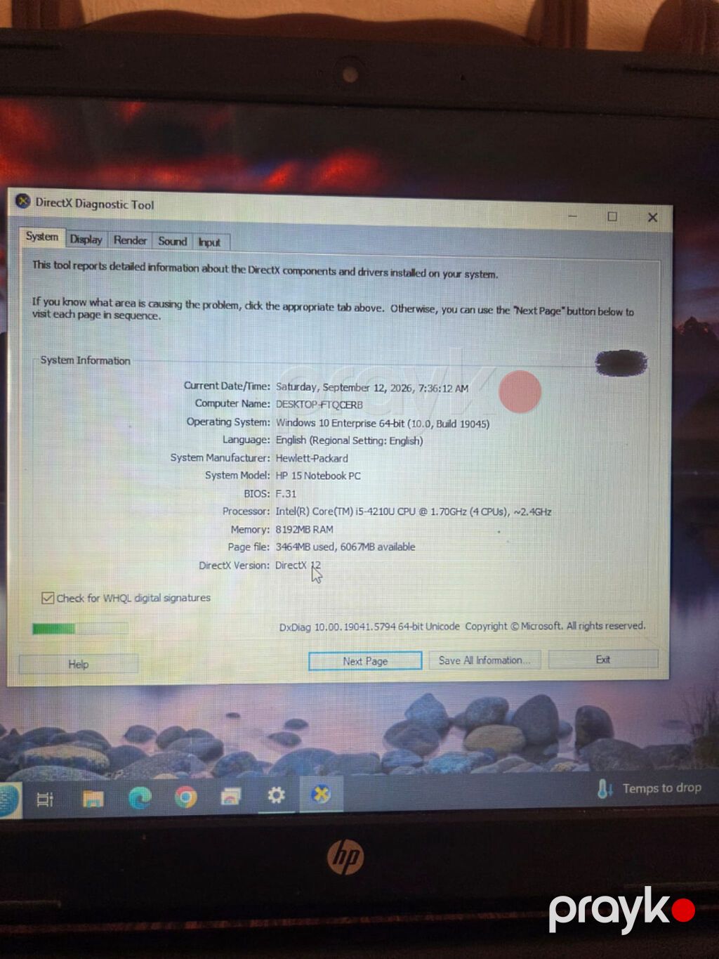 İşlənmiş HP 15.6 Intel Core i5, 256 GB, Ödənişli çatdırılma, Rayonlara çatdırılma — HP, Bakı (4)