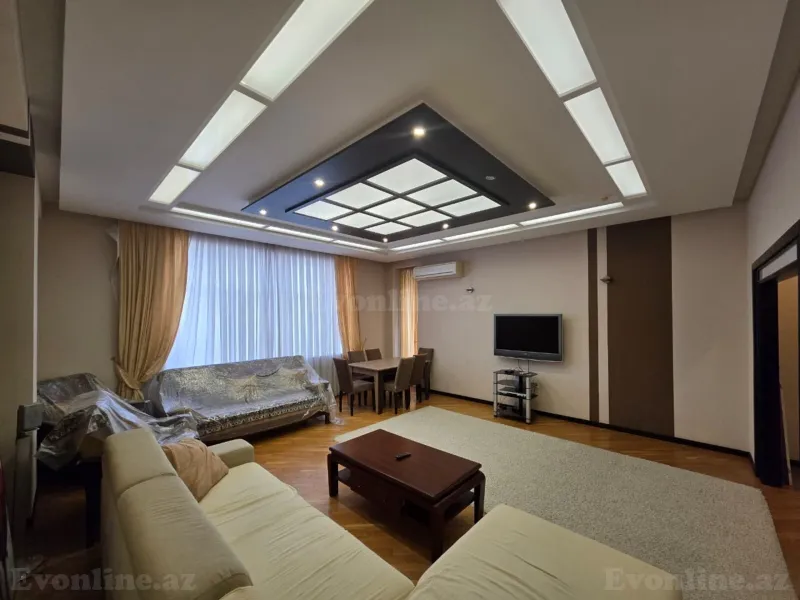 Kirayə verilir 3 otaqlı Mənzil Yeni tikili 145 m² Bakı, Nəsimi r., Nizami m — Mənzil, Bakı (2)