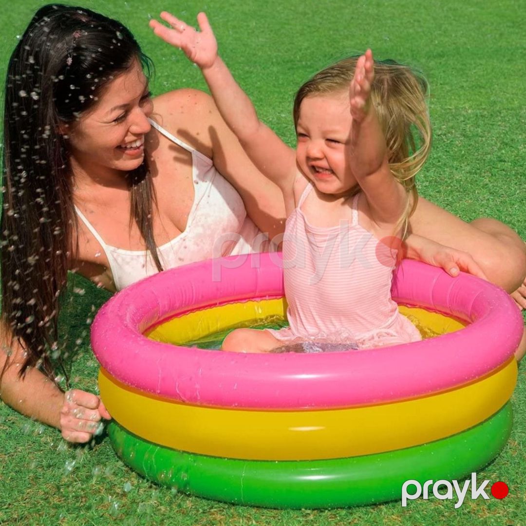 Şişmə hovuz Intex 067, rəngbərəng, 61x22 sm — Hovuzlar, Bakı (2)