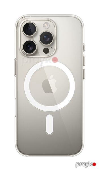 iPhone 16 Pro Clear Case with MagSafe, Model A3245 Clear — Mallar, Bakı (2)