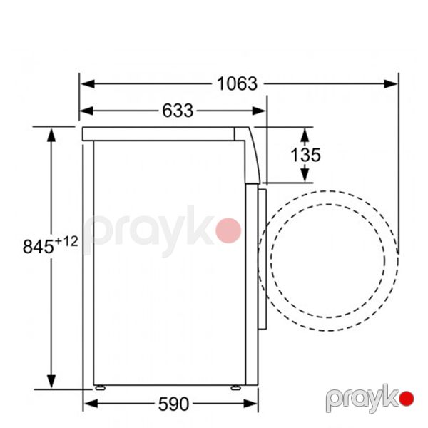 Paltaryuyan maşın Bosch WAN2420XME Silver — Mallar, Bakı (4)