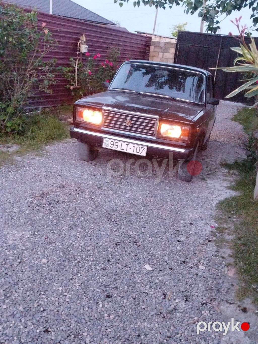 Lada 2107, qara rəng, sedan kuzov. Texniki xüsusiyyətlər — Avtomobillər, Xaçmaz (4)