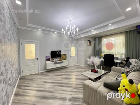 Satılır 3 otaqlı Bina evi menzil (Yeni tikili), 91 m², Xətai rayonu — Bakı