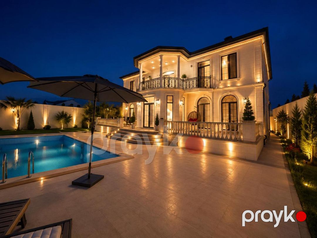 İcarəyə verilir 5 otaqlı həyət evi/bağ evi 400 m² — Ev, villa, Bakı (7)