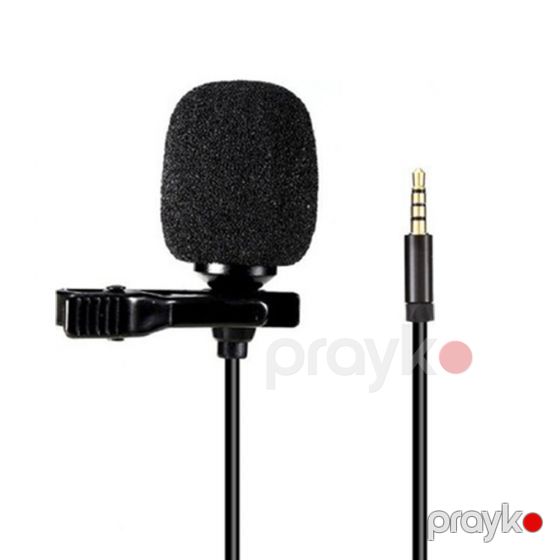 Porodo Wireless Collar Double Microphone with Charging Case and Lightning Adapter Black — Mallar, Bakı (3)