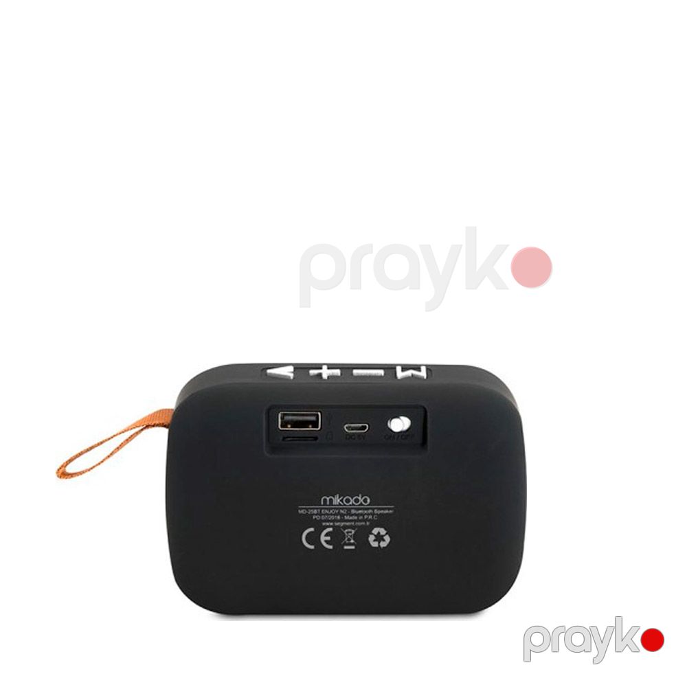 Portativ səsgücləndirici Mikado MD-25BT Black — Akustik sistemlər, Bakı (2)