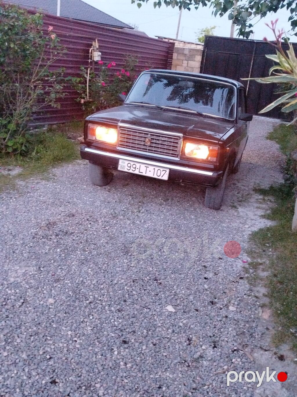 Lada 2107, qara rəng, sedan kuzov. Texniki xüsusiyyətlər — Avtomobillər, Xaçmaz (4)