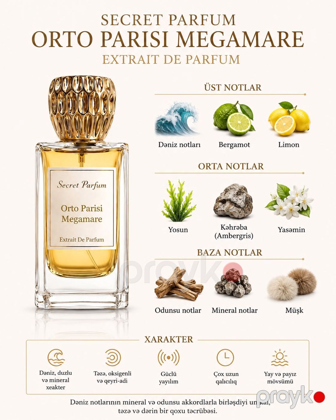 No brand Megamare kişilər üçün ətir yağı, 50 ml — Mallar, Bakı (3)