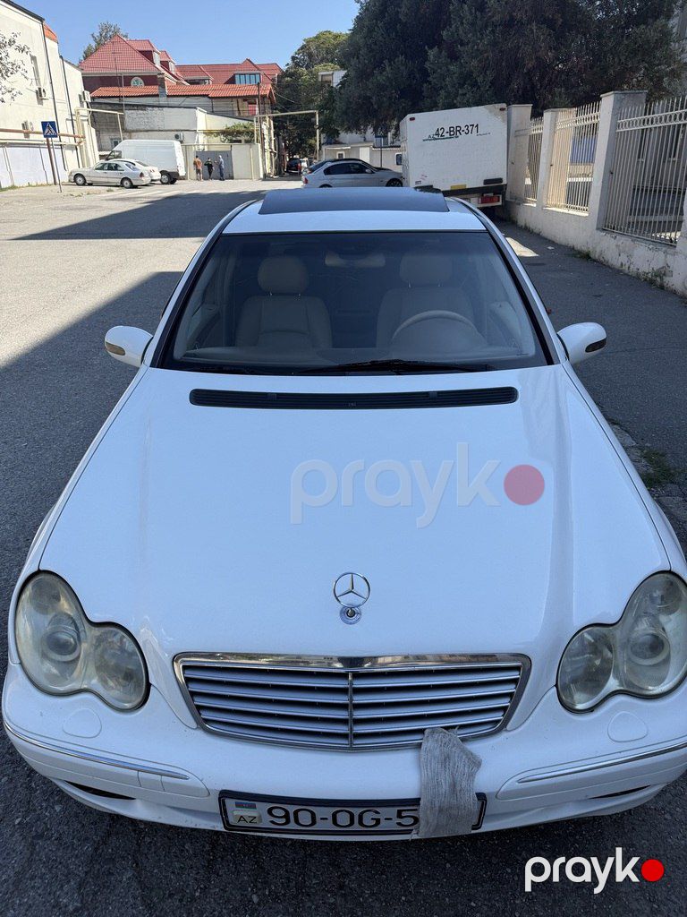 Mercedes C 200, 2.0 L, 2003 il, 410 000 km — Avtomobillər, Bakı (2)