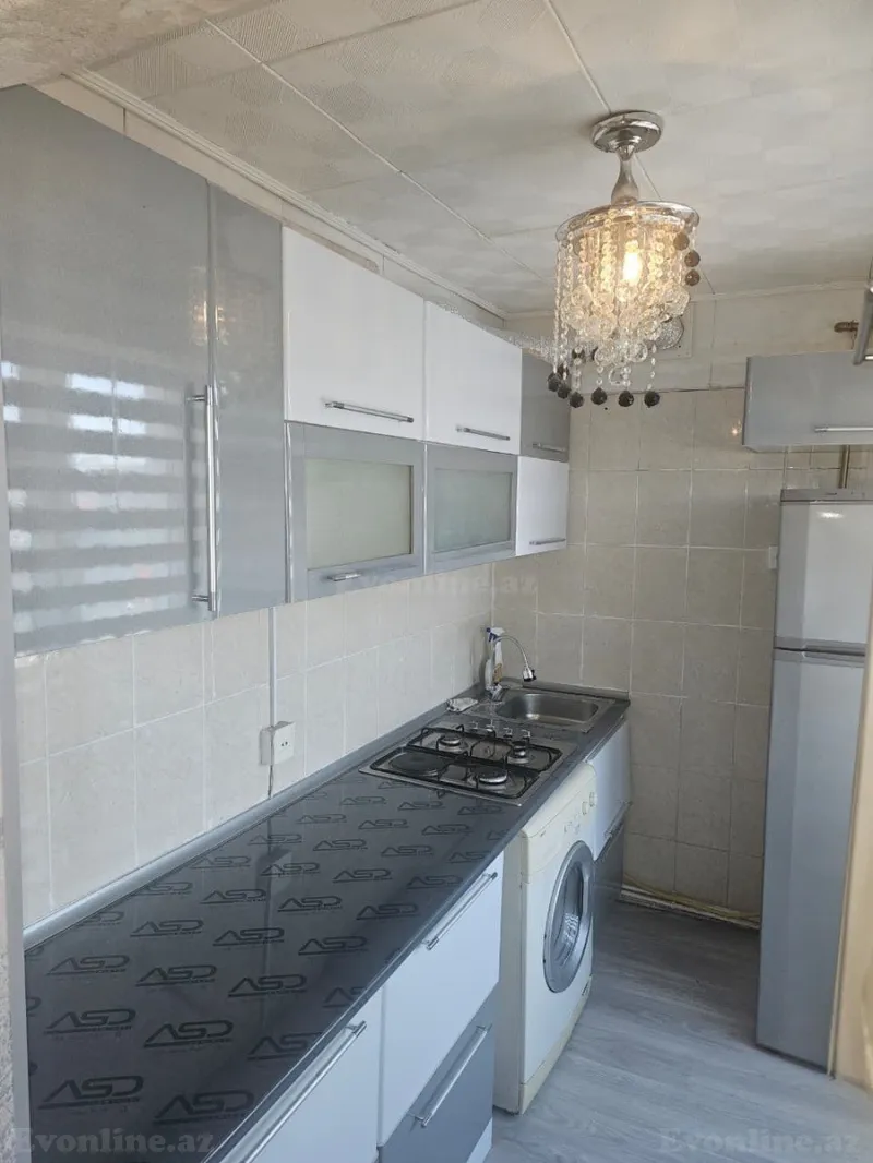 Kirayə verilir 1 otaqlı Mənzil Yeni tikili 50 m² Bakı, Yasamal r., İnşaatçılar m — Mənzil, Bakı (4)