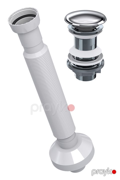 İzyapı cc klapan xrom+xortum 32MM GM001 — Omid.az — Repair & Construction