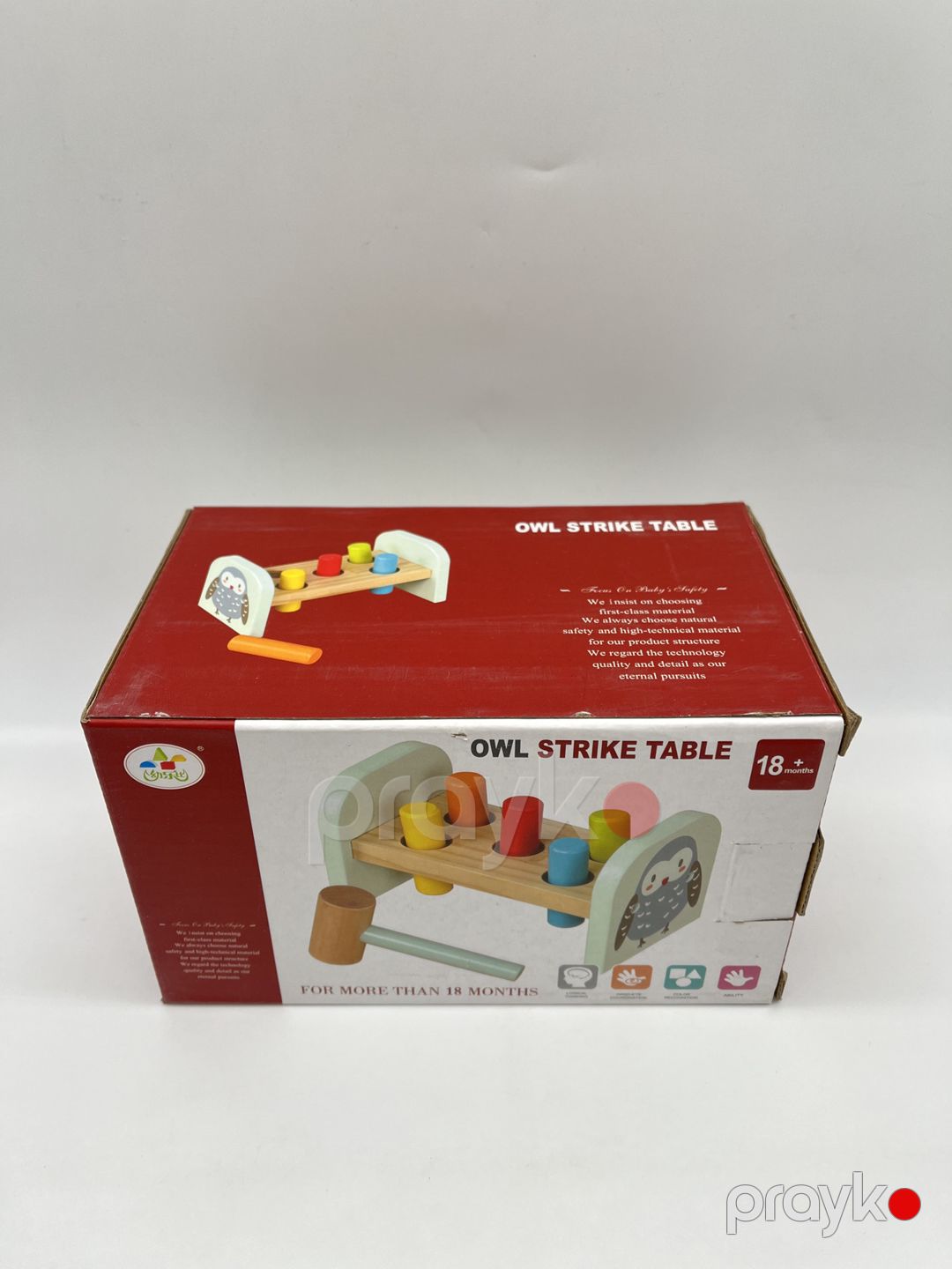 Taxta oyuncaq Owl Strike, 18+ ay — Mallar, Bakı (2)