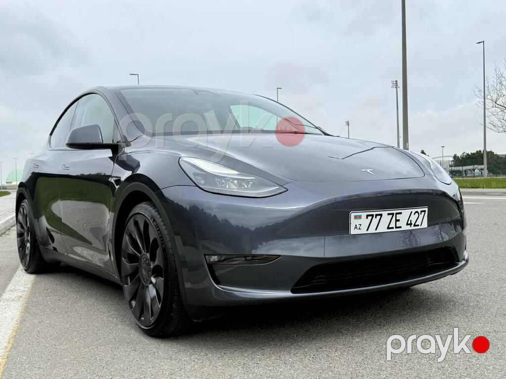 Tesla Model Y, 75 kWh, 2024 il, 21 758 km — Avtomobillər, Bakı (9)